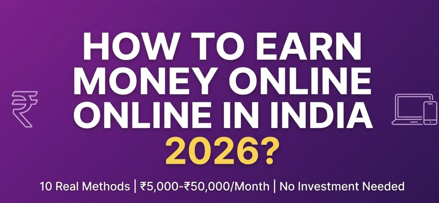 How to Earn Money Online in India