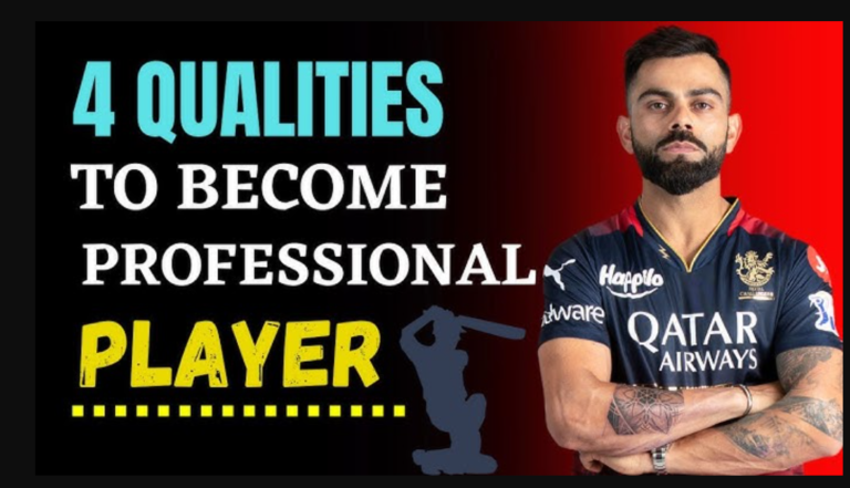 How to become Professional Cricketer in India 2026 , 4 Qualities of a Professional Cricket Player