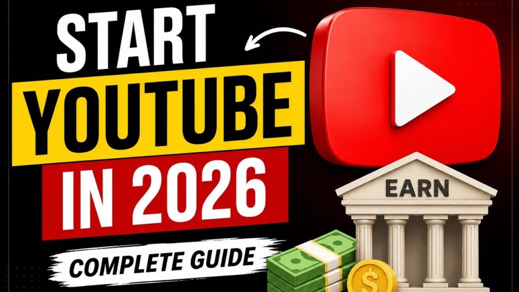 How to Start a YouTube Channel and Earn Money in India 2026