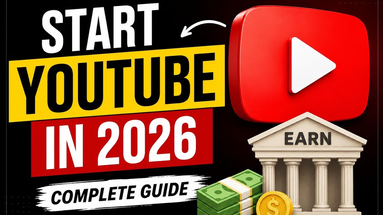How to Start a YouTube Channel and Earn Money in India 2026