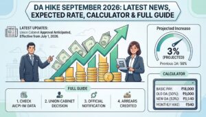 DA Hike September 2026 Latest News: DA May Rise to 64% for Central Government Employees